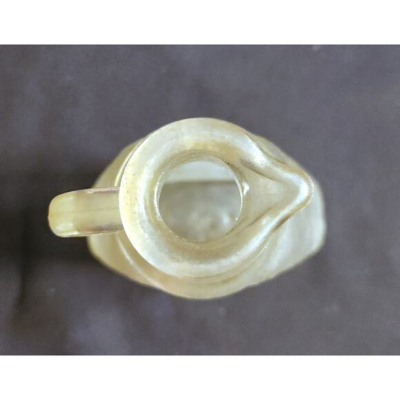 Owens Illinois Clear Glass Company Vinegar Oil Cruet Decanter Vintage Bottle - Picture 8 of 12